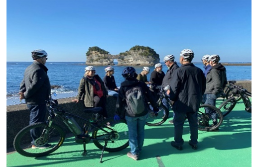 白浜ジオサイト・サイクリング（大阪・関西万博関連招請） 写真